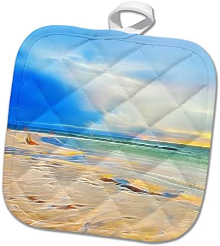 3Droza mirna plaža ujutro lagana slika lagane infuzijske slike - Pothilders