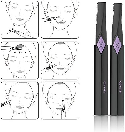 TOUCHBeauty trimeri za kosu obrva za žene brijač za kosu lica sa oštricama za sečenje od nerđajućeg čelika 2 veličine na baterije TB-1158