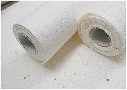 Korejski tradicionalni mulberry Paper Hanji Roll, uključujući ABACA vlakna tricolor spot Prirodno bijelo 53.9 x 287.4