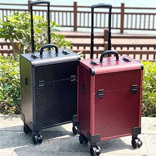 N / A kofer za šminku sa kotačima sa kotačima za pohranu s velikim kapacitetom Profesionalni manikir Kofer za kofer