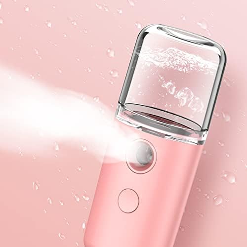 Bsxgse dnevna šminka za njegu kože Ekstenzije trepavica Handy Mini USB punjiva prskalica za maglu 30ml vizuelni rezervoar za vodu hidratantna hidratacija za lice za automobil