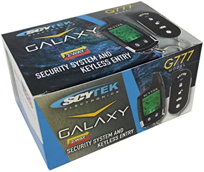 ScyTek Galaxy G777 V2 2-Smjerni Auto Alarmni Sistem Protiv Krađe Sigurnosni Sistem Ulaz Bez Ključa