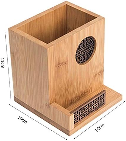 ZLDQBH drveni stoni Organizator za skladištenje, Drvena kutija za radni sto, Kancelarijski materijal,