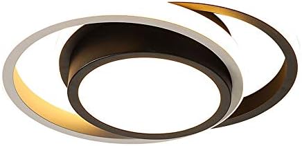 LYSLDH LED prstenasto stropno svjetlo okruglo stropna svjetiljka s akrilnim svjetiljkama za dnevnu sobu spavaću