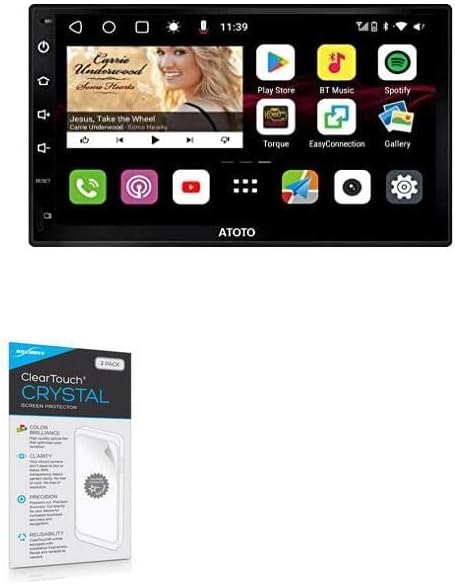 Boxwave zaštitnik ekrana kompatibilan sa Atoto S8 Premium Gen 2 - ClearTouch Crystal , HD filmska koža-štitnici od ogrebotina