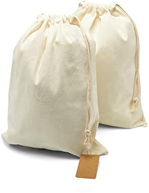 Aqtoelca multifunkcionalne platnene torbe s vezicama za višekratnu upotrebu pamučna torba za odlaganje kućnih putovanja organizator Sortiraj džepna torba za veš