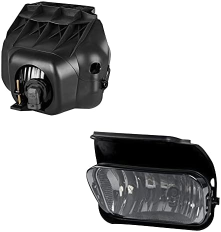 Zamjena Topscope svjetla za maglu kompatibilna sa Chevy Silverado 2003-2007 svi modeli Avalanche 2002-2006 Maglenke dimno sočivo sa žičanim žaruljama i sijalicama za Suvozačevu i vozačku stranu