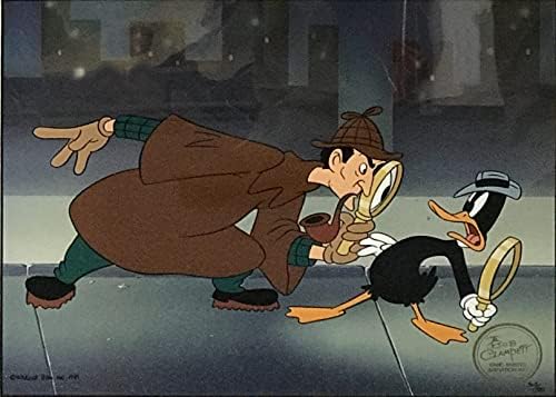 Velika pljačka kasice prasice-1989 Bob Clampett ograničeno izdanje Cel of Daffy Duck