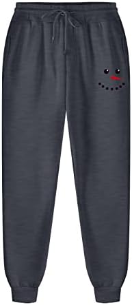 Unisex sportske Casual pantalone za muškarce i žene slatka trenerka sa printom vezice elastični struk labave Ležerne pantalone sa širokim nogavicama
