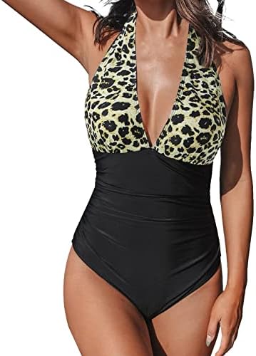 lnmuld ženski kupaći kostimi visokog struka 2023 novi kupaći kostim ženski višebojni Suspender čvrsti konzervativni veliki