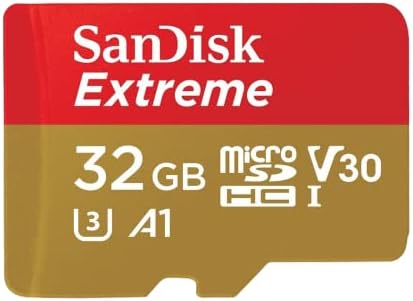 SanDisk Extreme 32GB V30 A1 microSDHC memorijska kartica radi sa DJI Drone serije Mavic 3 Classic 4K UHD UHS-I Bundle sa svime osim Stromboli microSD čitač kartica