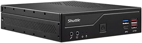 Shuttle XPC Slim DH470C Mini Barebone PC Intel H470 podrška 65W Cometlake-s LGA1200 CPU ne Ram ne HDD / SSD ne CPU ne OS, Crna