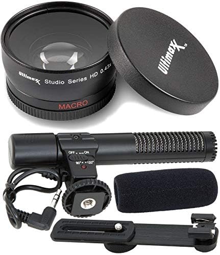 Ultimaxx 58mm Kompletna leća komplet dodatne opreme sa 58 mm 0,43x široki ugao / makro objektiv,