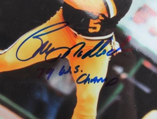 Bill Madlock potpisao automatsko autogram 8x10 photo V - autogramirane MLB fotografije