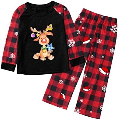 Porodične padžama hlače koje odgovaraju setovi, božićne porodice Pajamas podudaranje skupova koji odgovaraju božićnim PJ-ima za porodičnu pidžamu za