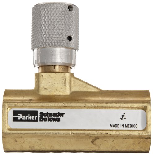 Parker 003381104 338 serija Mesingani ventil za igle, 3/4 NPTF, 250 PSI