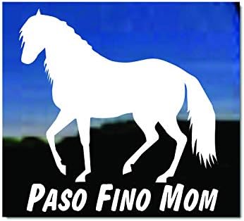 Paso Fino mama ~ Konjski prikolica Vinyl prozor naljepnica