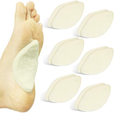 ViveSole lučni potporni jastučići ljepljivi filc umetak za stopala - Muškarci Žene-za cipele, sandale, Japanke, čizme, visoke potpetice, ravna stopala, visoke lukove , plantarni Fasciitis