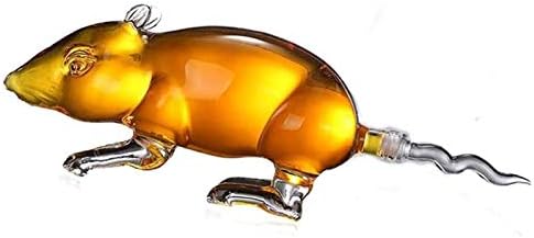 Decanter rat Whisky Decanter, 1000ml visoki Boron Glass Decanter, Decanter dozator Glass Aerator