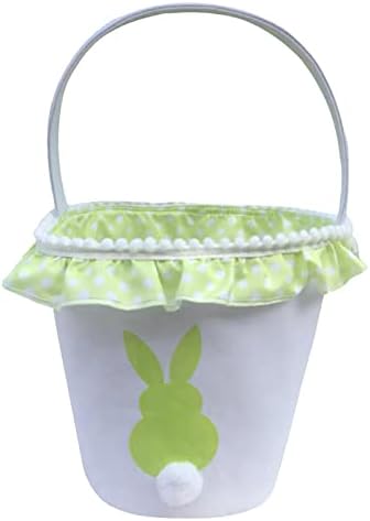 Bunny Candy praznična torba slatka nošenje platnena štampana korpa poklon životinja zec Kućni dekor vrata perle za dečiju sobu