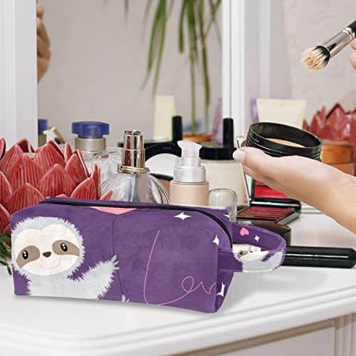 Tbouobt kozmetičke vrećice za žene, torba za šminku Travel Toalet torba Organizator, Sloth životinjski crtani film