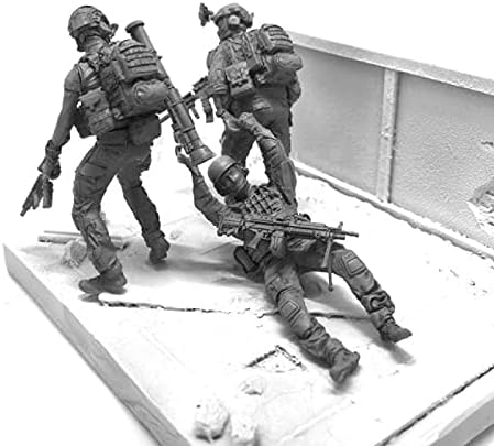Risjc 1/35 vojna tema Američki komandos Rescue Comrades-in-arms resin model kit nesastavljen i neobojen Mini