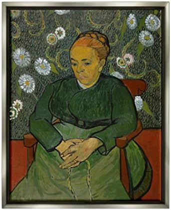 Stupell Industries La Berceuse portret Madame Roulin Van Gogh zidna umjetnost s plutajućim okvirima, dizajn