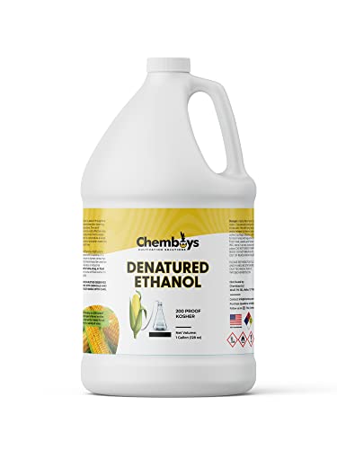 Chembys denaturirani etanol etil alkohol, metilirani alkohol visoke čistoće – laboratorijski rastvarač denaturiran Heptanom za ekstrakciju biljaka-proizvedeno u SAD-galon