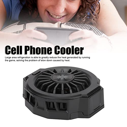 Prijenosni ventilator za hlađenje mobilnog telefona sa RGB šarenom svjetlom, hlađenjem hlađenja hlađenja hladnjakom,