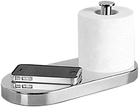 MXiaoxia metalni toaletni držač za toaletni papir za toaletni papir kupaonica nosač papirnog