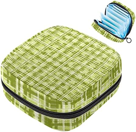 Žuta zelena plaćena sanitarna torba za savrće, menstrualna jastučna torba gaćice gaćice tampon