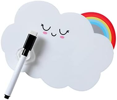 Doitool tabla za frižider Oglasna tabla Crtić Cloud Rainbow tabla list sa olovkom frižider Izbrisiva