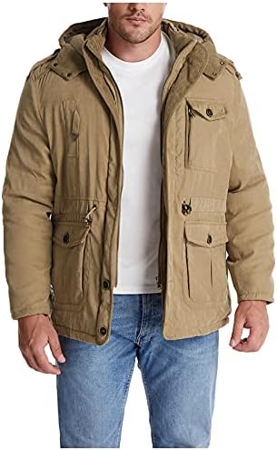 ZDFER muške zimske kapute dukserice za slobodno vrijeme vjetrovitosti zadebljani parkas na dugim kapuljačom naduvanom jakna sa džepom