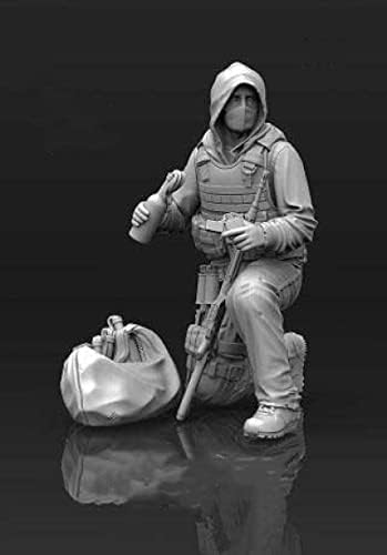 Goodmoel 1/35 Fantasy Mercenary Resin Soldier model Kit / Nesastavljen i neobojen minijaturni komplet / XH-9764