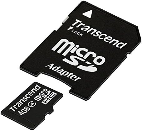 Transcend 4 GB Klasa 4 microSDHC Flash memorijska kartica TS4GUSDHC4