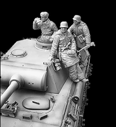 1/35 Drugog svjetskog rata njemački tenkovski vojnik smola figura Kit minijaturni smola Model Kit / / Pq0-84