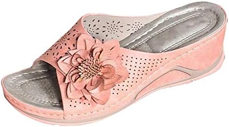 Masbird sandale žene klince, retro rimske cipele za plažu Otvorene cipele za cipele Ljeto na otvorenom Ležerni ravni paperaj