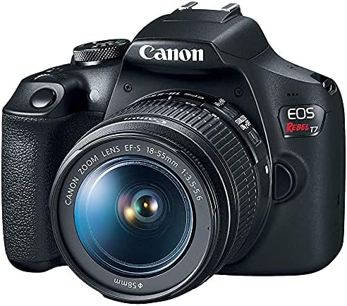 Canon EOS Rebel T7 DSLR kamera sa 18-55 mm zum objektiv + paket paketa za mobilne opreme Platinum uključuje: SanDisk 64GB karticu, stativ, futrolu, pištolj i još mnogo toga