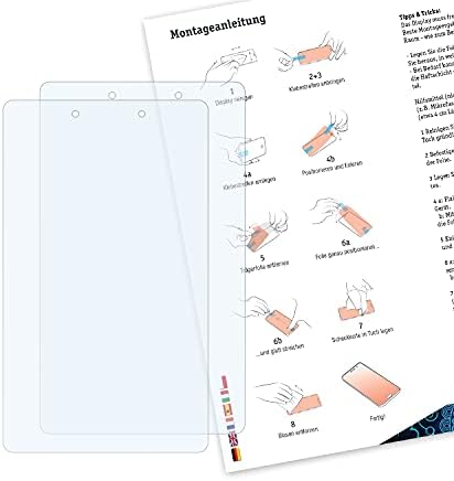 Bruni zaštitnik ekrana kompatibilan sa Samsung Galaxy Tab A T290n zaštitnom folijom, kristalno čistom zaštitnom folijom