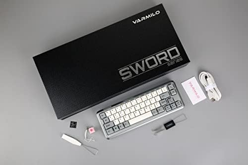Varmilo Sword 2-49 Retro siva aluminijumska boja sub PBT mehanička tastatura