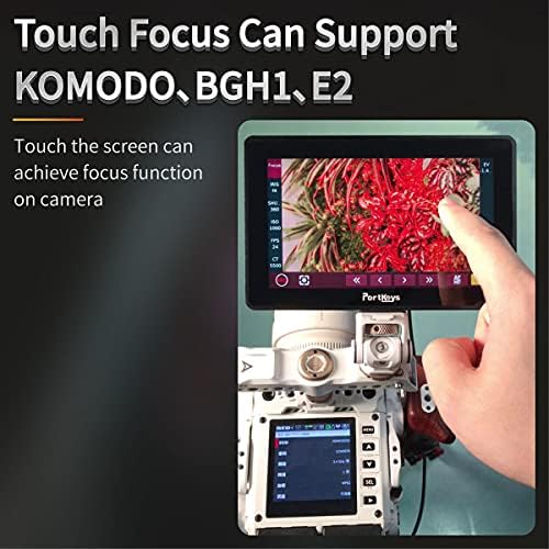 PortKeys BM5 III Wr Monitor 5.5 2200nit SDI HDMI Monitor za kontrolu bežične kamere za crveni