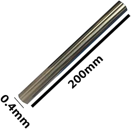 YTGZS volframova šipka čista volframova čvrsta okrugla šipka jednostavan za obradu široko se koristi u električnoj dužini od 200 mm prečnika 0,2 mm do 9 mm, prečnika 0,4 mm