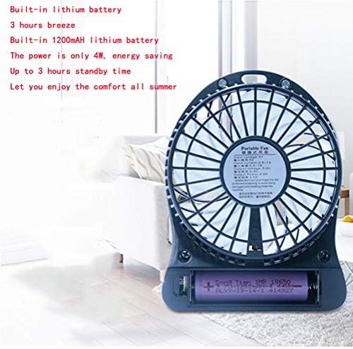 Xzrwyb punjivi Mini ventilator, USB ručni studentski dom, prijenosni prijenosni ventilator za računare