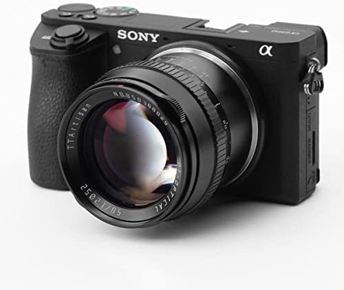 TTArtisan 50mm F1. 2 APS-C sočivo za ručno fokusiranje za Canon EOS-M kamere za montiranje poput M1 M2 M3 M5 M6 M6II M10 M100 M50