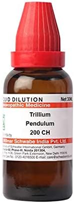 Dr Willmar Schwabe India Trillium Pendulum razrjeđivanje 200 CH boca od 30 ml razrjeđivanje