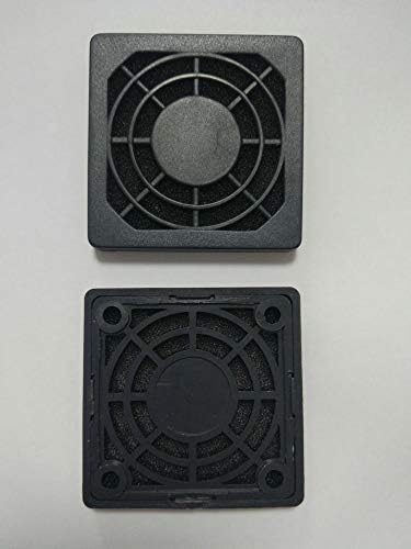 8 kom crni filter za prašinu otporan na prašinu koji se koristi za 50x50mm DC Fan 50mm 5cm Skywalking