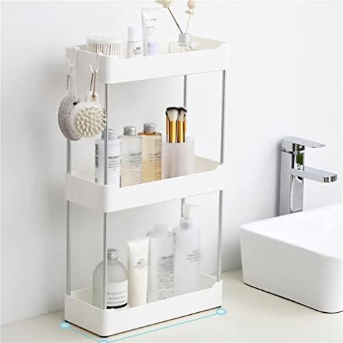 ZlxDP 2-pakovanje višeslojnog kupaonice Countertop kupaonica s policama za stolni komoda kozmetički stalak