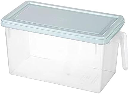 NC kutija za čuvanje zaptivke Plastična zadebljana kutija za skladištenje frižidera pojas prozirna kutija za čuvanje kuhinjskog skladišta kutija za čuvanje zrna plavi poklopac
