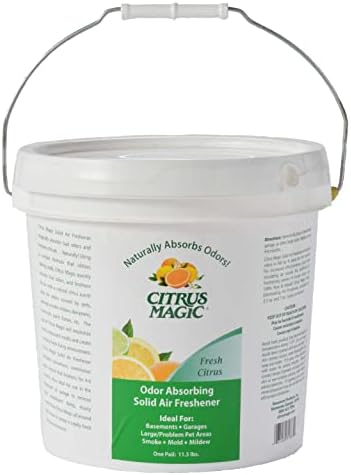 Citrus Magic Miris Upijajući Čvrsti Osvježivač Zraka, Čisto Platno, 11,5 Funti