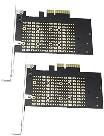2x M.2 za PCIe NVME i SATA SSD dual M tipku i / ili b ključ kartice 2242 2260 2280 m2 Pogon do desktop